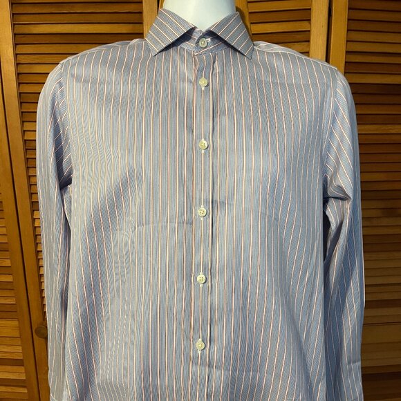CHARLES TYRWHITT SZ 14.5/33 EXTRA SLIM LS DRESS SHIRT W/FRENCH CUFFS - Picture 1 of 10